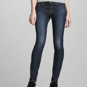 J Brand Mid-Rise Dark Vintage Skinny Blue Jeans Sz.26